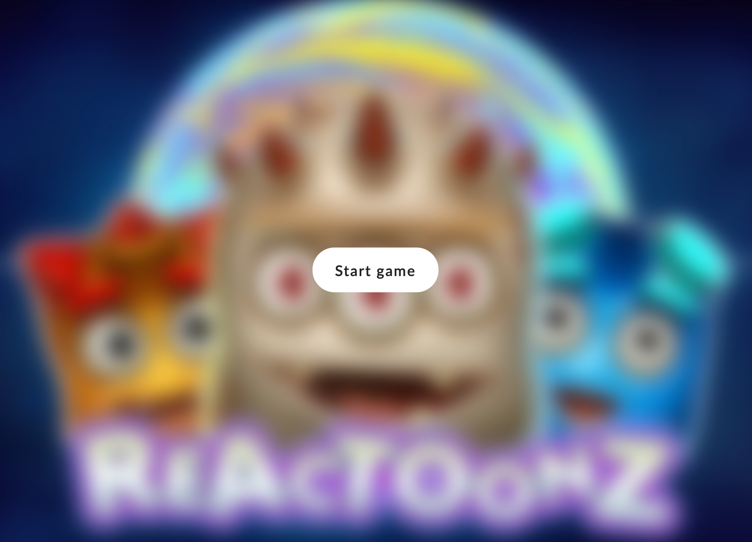 reactoonz start game